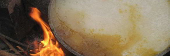 плов на костре