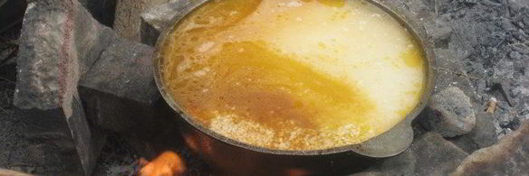 плов на костре