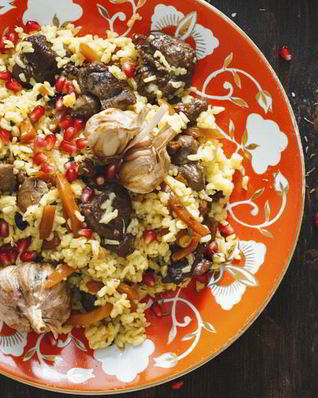 Плов с барбарисом