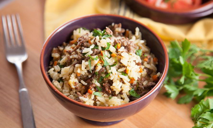 Рецепт плова с фаршем