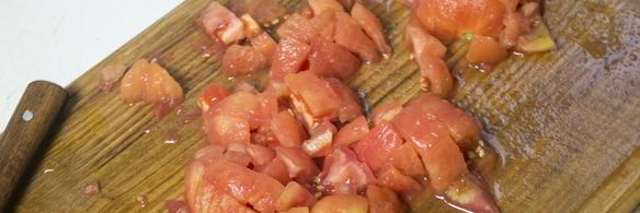 плов с говядиной и помидорами