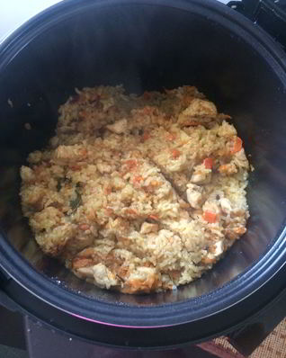 Плов с курицей в мультиварке для новичков