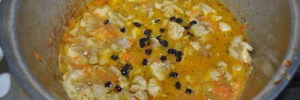 плов с курицей