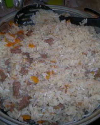 Плов с мясом