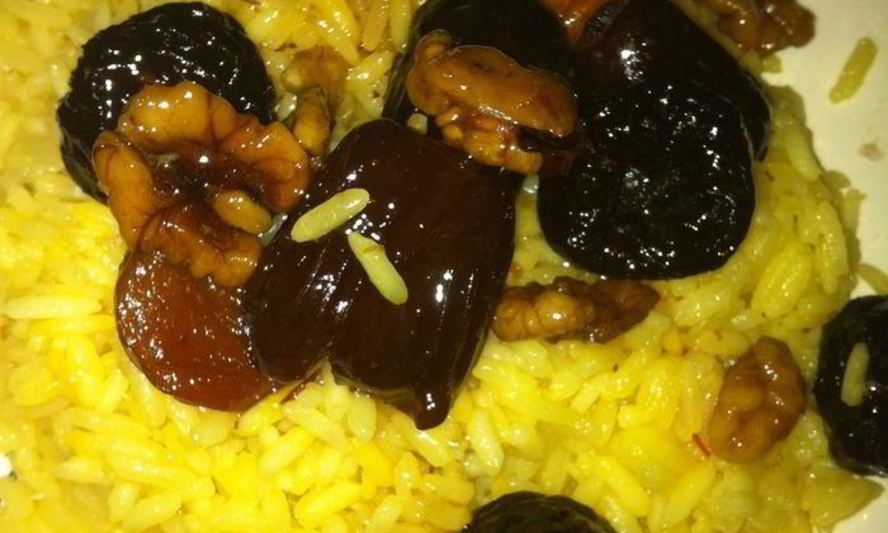 Рецепт плова с сухофруктами