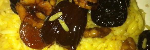 плов с сухофруктами