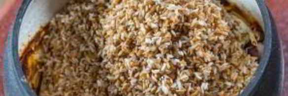 плов в чугунке в духовке