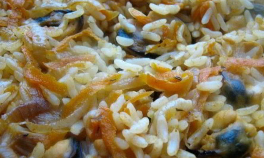 Рецепт плова в духовке в казане