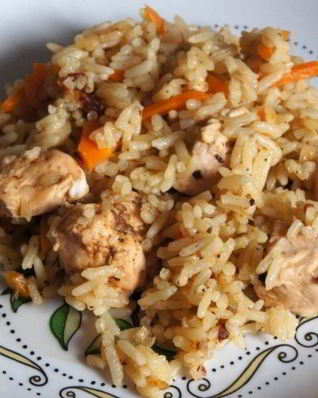 Плов в мультиварке поларис