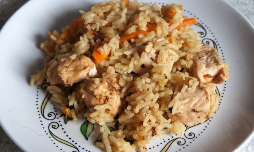 Рецепт плова в мультиварке поларис