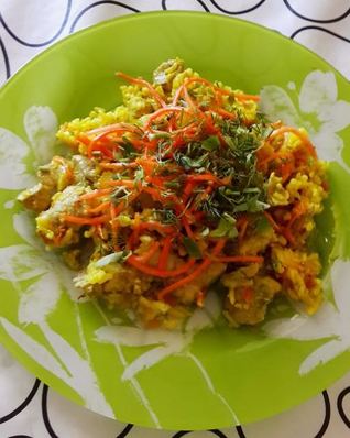 Плов в мультиварке скороварке с курицей