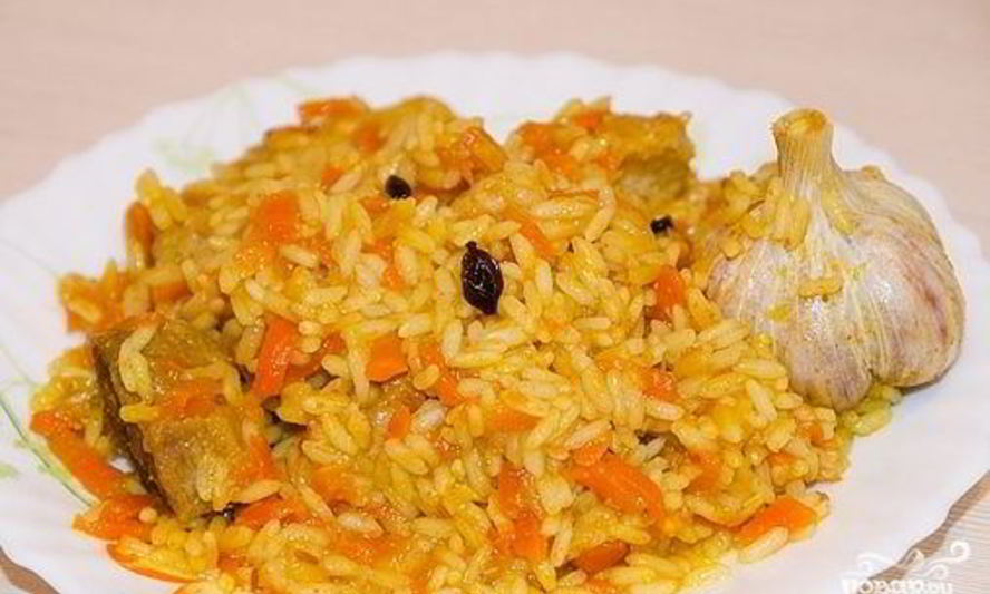 Рецепт плова в мультиварке-скороварке
