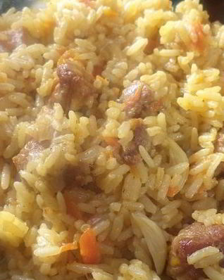 Плова со свининой