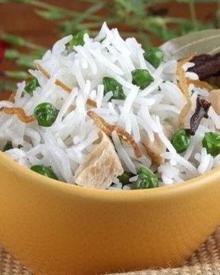 Пулао — плов с зеленым горошком