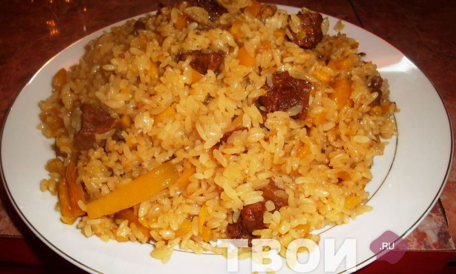 Рецепт узбекского чайханского плова