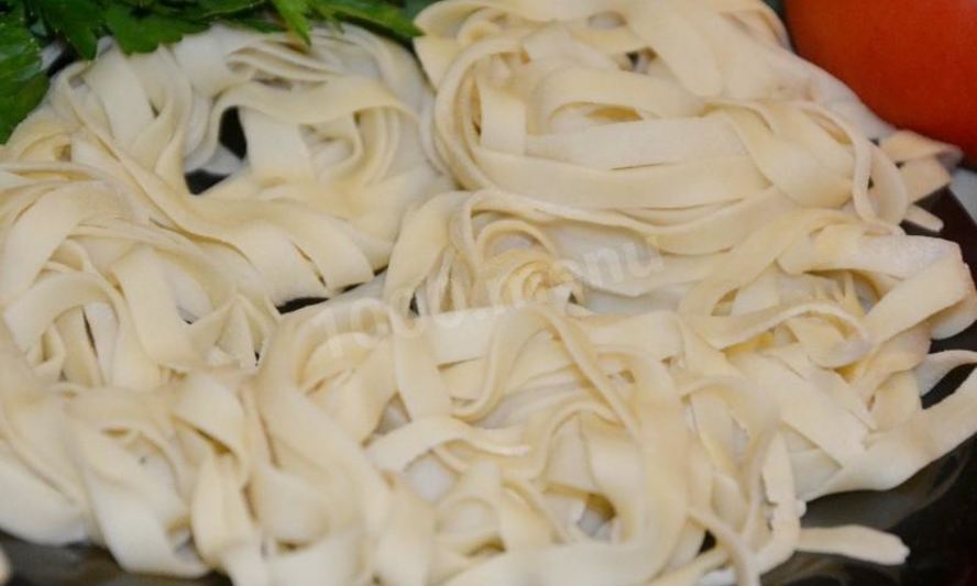 Рецепт постной лапши