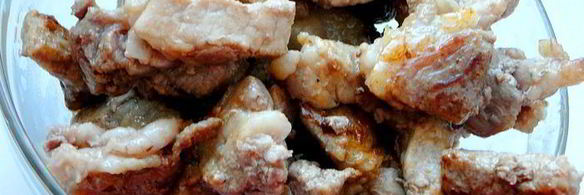 ароматное рагу из свинины и грибов