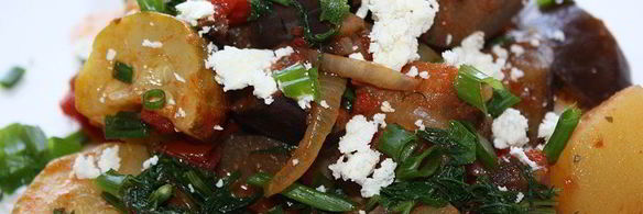 бриам — греческое овощное рагу