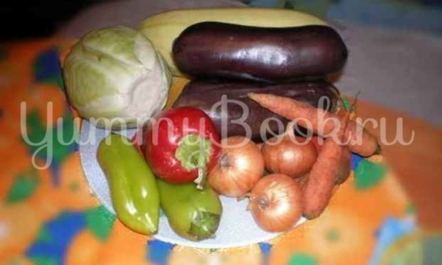 Рецепт домашнего овощного рагу