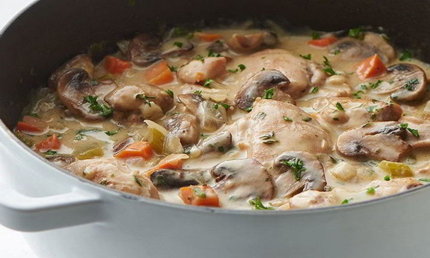 Рецепт фрикасе из курицы