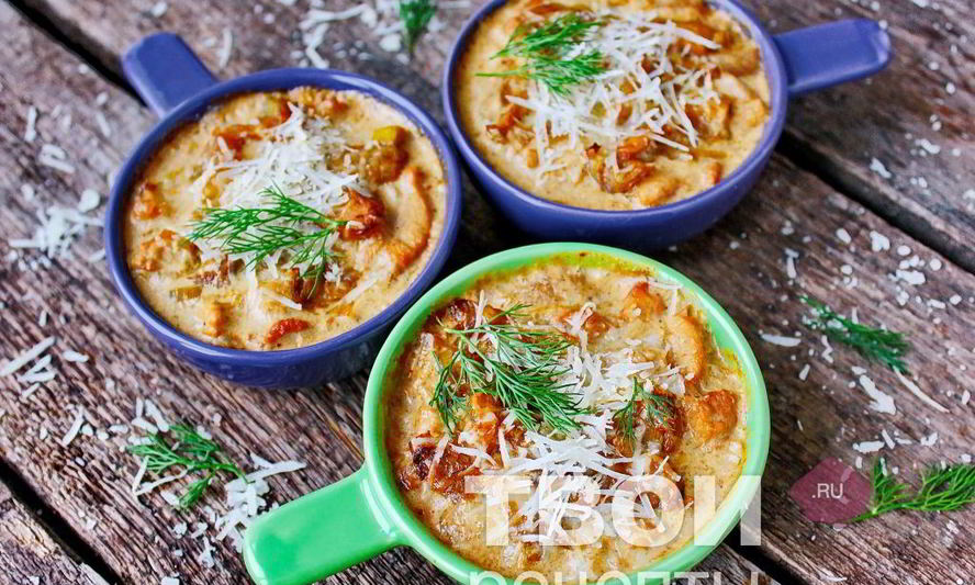 Рецепт фрикасе с грибами