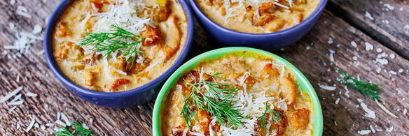 фрикасе с грибами