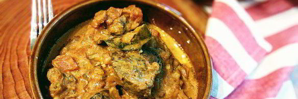 говяжье рагу в томатно-сливочном соусе