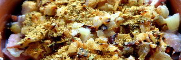 грибное рагу в горшочках