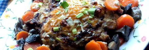 грибное рагу в горшочках