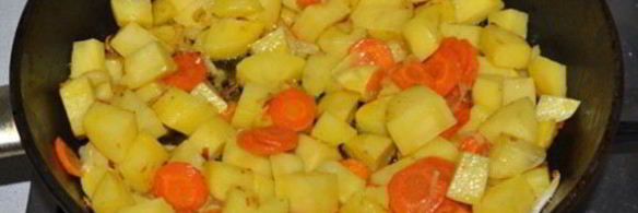 куриное рагу с овощами