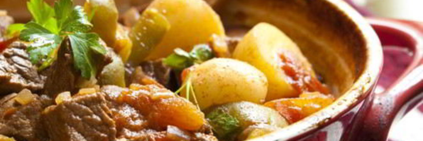 Мясное рагу с овощами
