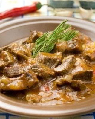 Острое рагу из говядины