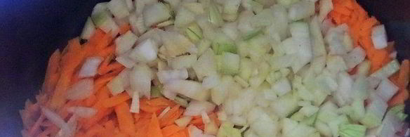 овощное рагу на основе запеченных баклажанов и перцев