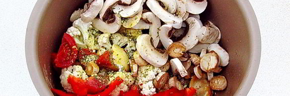 овощное рагу с курицей в мультиварке