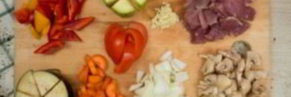 овощное рагу со свининой