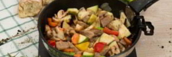 овощное рагу со свининой