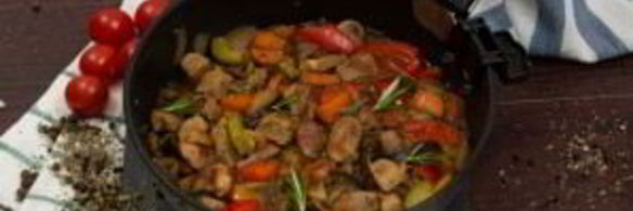 овощное рагу со свининой