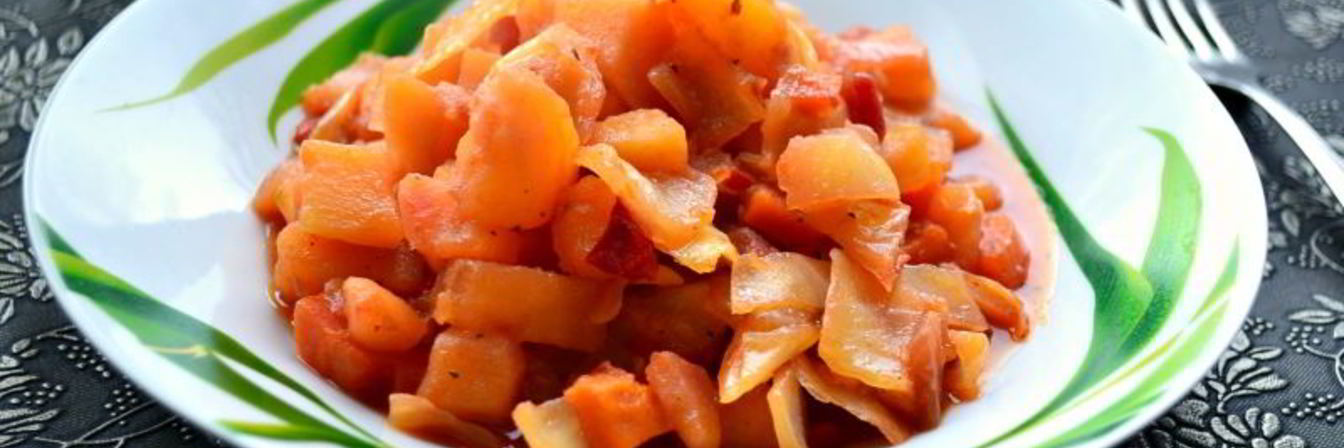 Овощное рагу в мультиварке