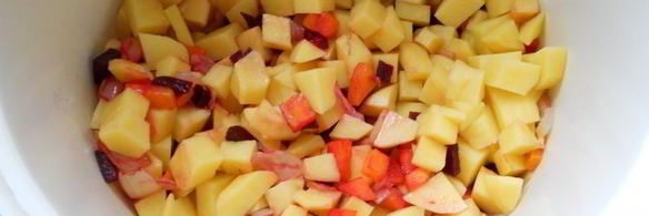 овощное рагу в мультиварке