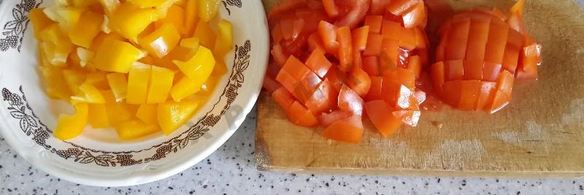 постное овощное рагу из баклажанов с грибами и овощами