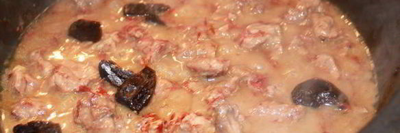 рагу из баранины с черносливом