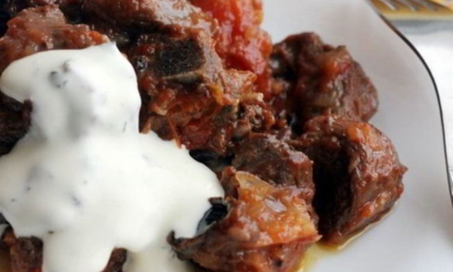 Рецепт рагу из баранины в мультиварке