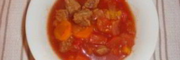 рагу из говядины в мультиварке