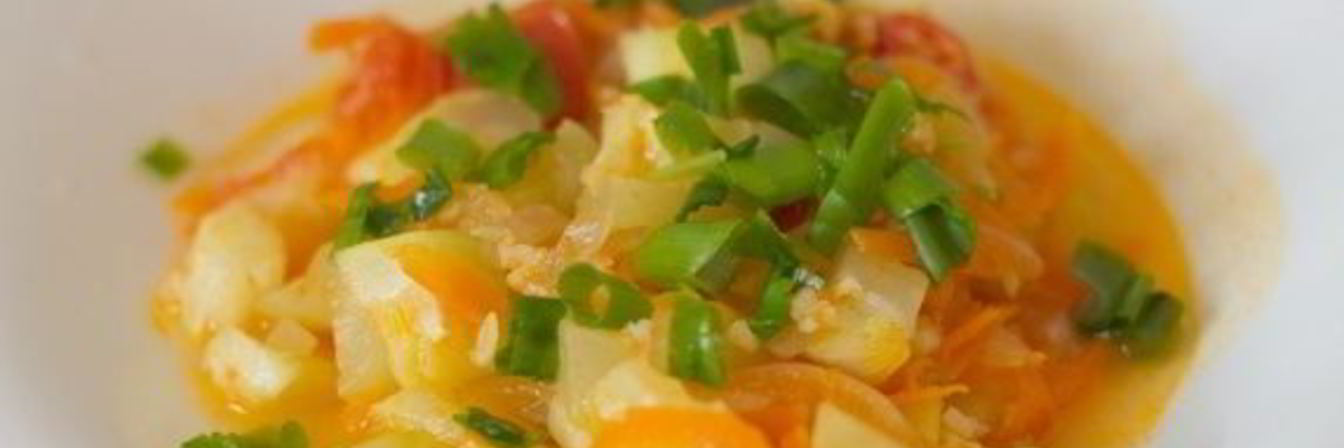 Рагу из кабачков в мультиварке