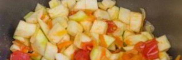 рагу из кабачков в мультиварке