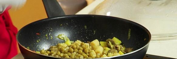 рагу из куриных сердечек