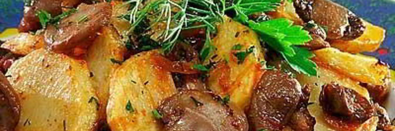 Рагу из рыжиков