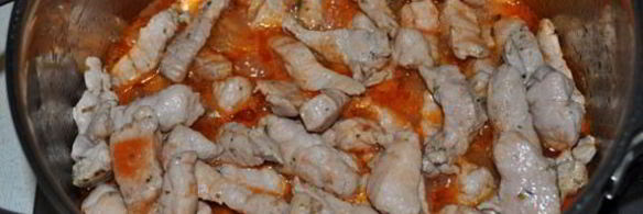 рагу из свинины с кабачками