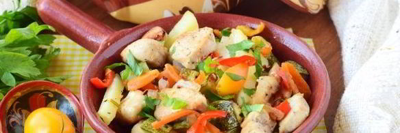 рагу овощное с мясом и картошкой