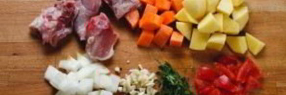 рагу с курицей